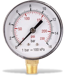 Pressure gauge from GAV