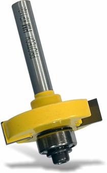 Slot cutter router bit