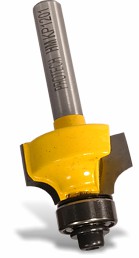 Corner round router bit